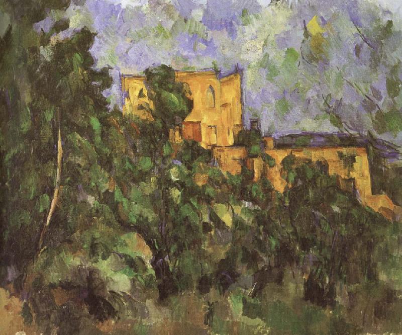 Paul Cezanne black castle 3 France oil painting art